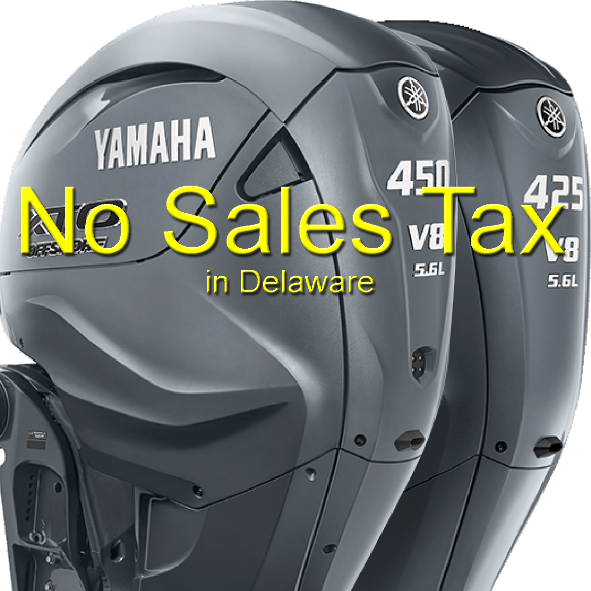 Lowest Price Yamaha Outboards - No Sales Tax in DE